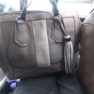 Adrienne Vittadini extra large tote/ guess handbag